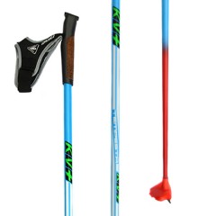 Палки лыжные TEMPESTA Clip blue 90% carbon