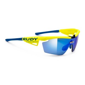 Очки Rudy Project GENETYK RAC.PRO YELLOW FLUO-MLS BLUE