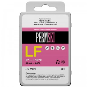 Парафин PERMSKI LF 0/+10C 60гр.
