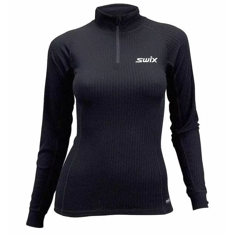 Термобелье верх SWIX RaceX женское (L, 10000 черный)