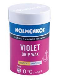 Мазь твердая Holmenkol Grip Violet 0