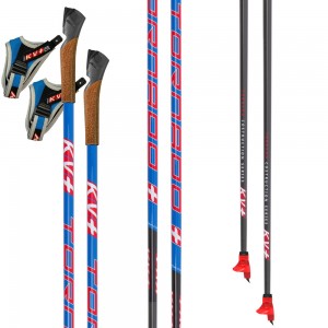 Палки лыжные TORNADO Blue/ QCD cross country pole