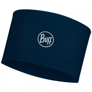 Повязка Buff Tech Fleece Headband Solid Blue
