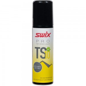 Жидкий парафин Swix TS10 Yellow, +2...+10, 50мл