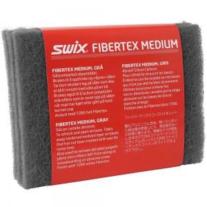 Фибертекс SWIX мелкий абразив, серый, 3 pads 110x150mm шт.