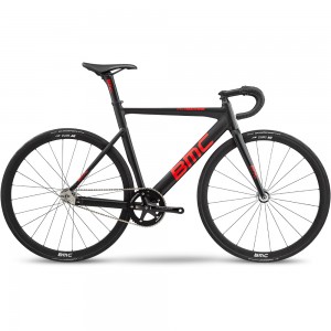 Велосипед трековый BMC TRACKMACHINE AL ONE Miche Black/Red/Carbon