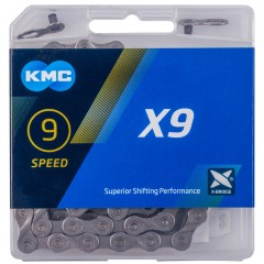 Цепь KMC X9 114 зв., серый 