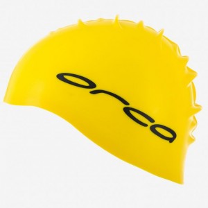 Шапочка для плавания Orca Silicone желтая
