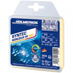 Парафин HOLMENKOL Syntec WC HF Wet 2*35г 0-6