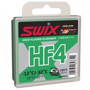 Парафин Swix HF4 X -12C/ -32C, зеленый, 40 гр.