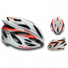 Шлем Rudy Project RUSH RED-WHITE/SILVER SHINY S