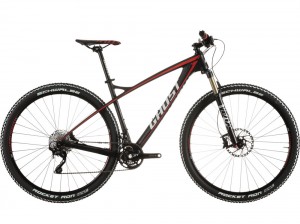 Велосипед MTB GHOST HTX 5 LC 2015 черный/красный/белый
