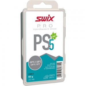 Парафин Swix PS05 Turquoise -10...-18 60г