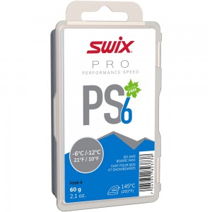 Парафин Swix PS06 BLUE -6...-12 60г