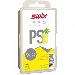 Парафин Swix PS10 YELLOW 0...+10 60г