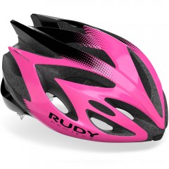 Шлем Rudy Project RUSH Pink Fluo - Black Shiny S