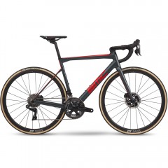 Велосипед шоссейный BMC Teammachine SLR01 Disc ONE Grey/red/carbon DURA ACE Di2