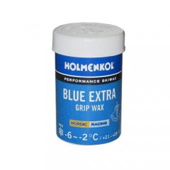 Мазь твердая Holmenkol Grip Blue Extra -2 -6