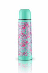 Термос из нерж. стали тм THERMOcafe by Thermos Butterfly Flask - Green 0.5L