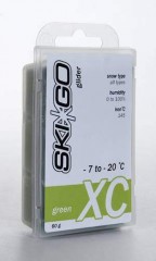 Парафин SKI GO XC 64220 Green, -7°/-20°C, 60г