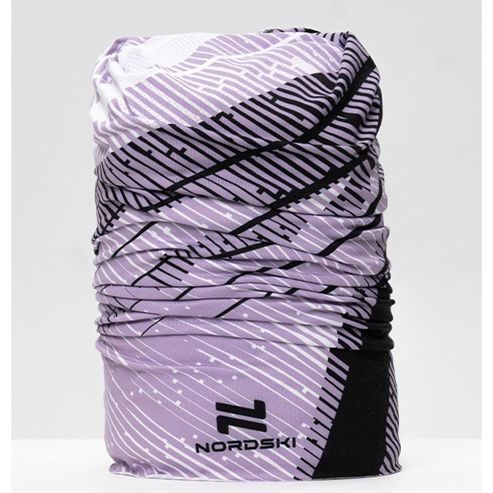 Бафф Nordski Heat (один размер, 106 Черный/лаванда)
