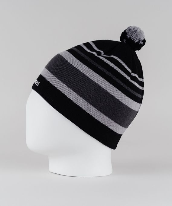 Шапка NordSki Bright (один размер, 201Черный/Серый)