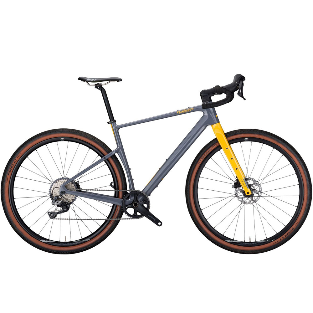 Велосипед гравел Wilier ADLAR GRX 1x11 Сontact (4C7D, L, Серый/желтый)