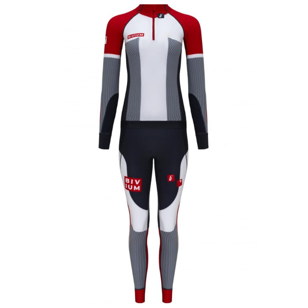 Комбинезон гоночный BIVIUM Энергия женск.3,0 (M(46-170), Белый/Графит)
