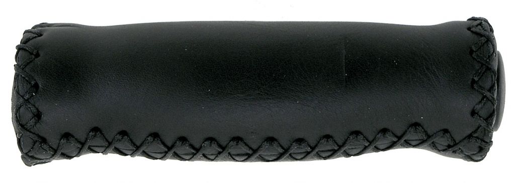 Грипсы Velo кожа, 125мм, черные