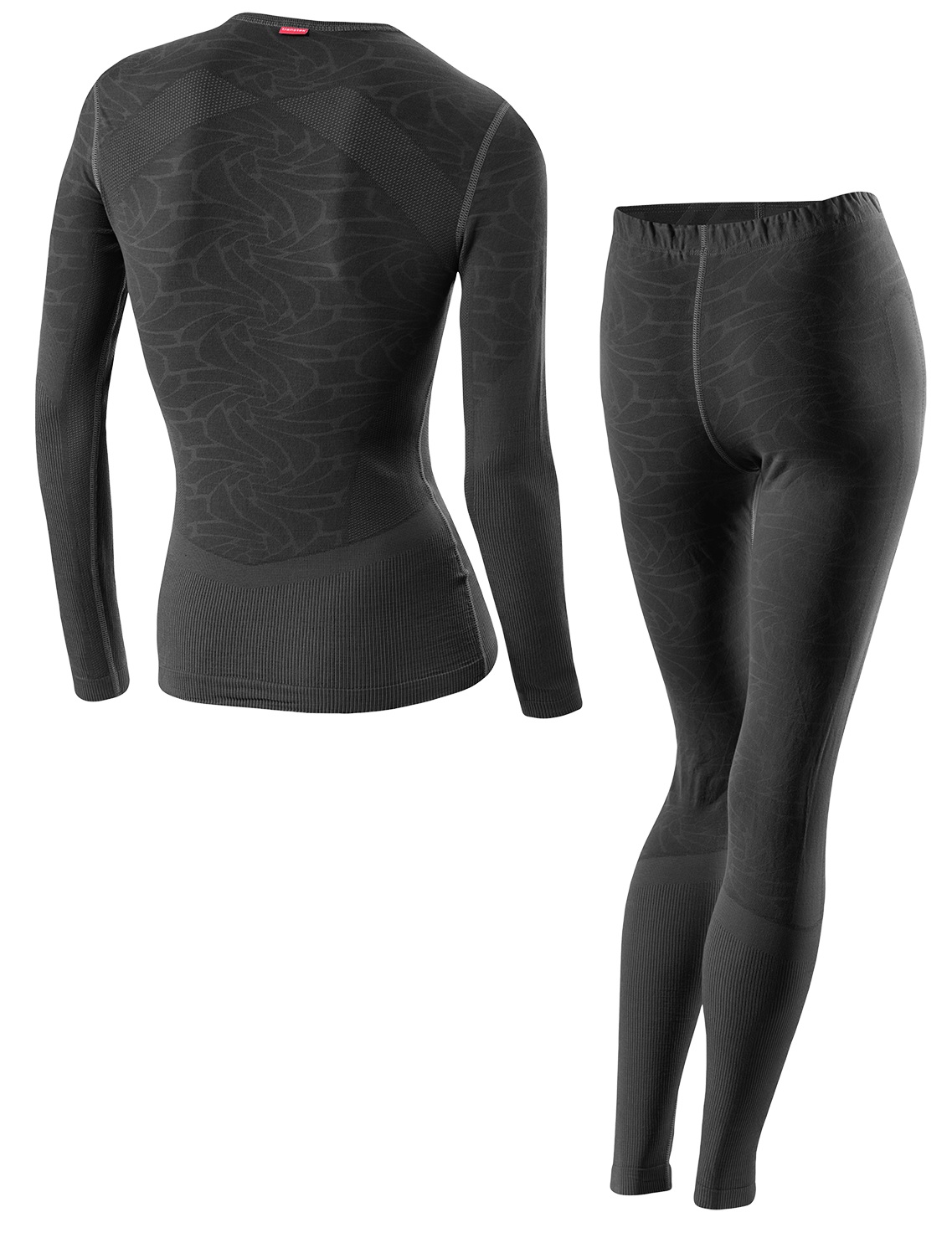 Комплект термобелья LOFFLER SEAMLESS женский (44/46, 990 черный)