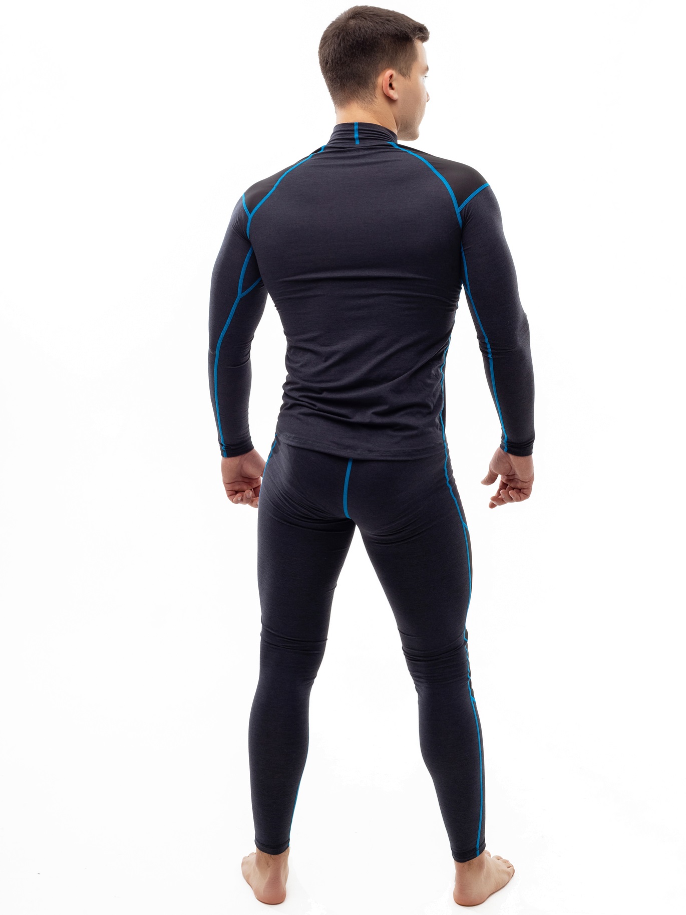 Кальсоны KV+ JULIER мужские (3XL, Черный)