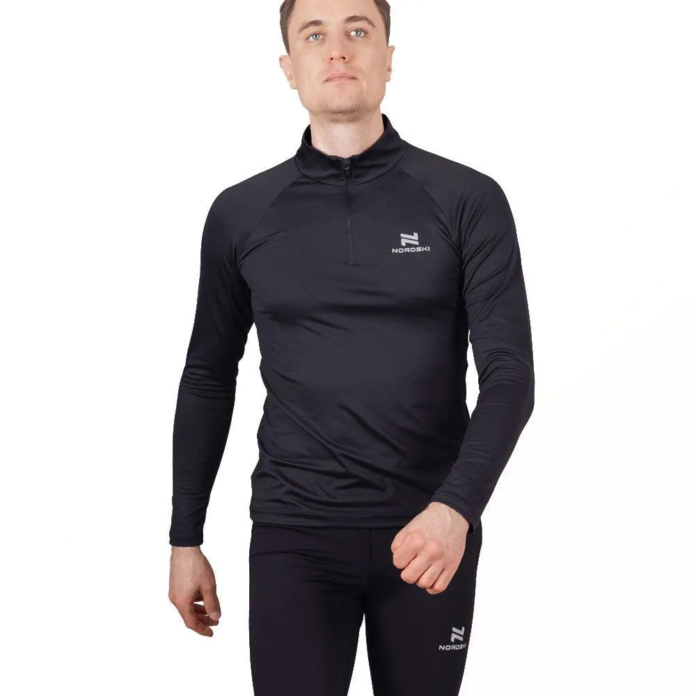 Лонгслив Nordski Pro  (XL, 100 черный)