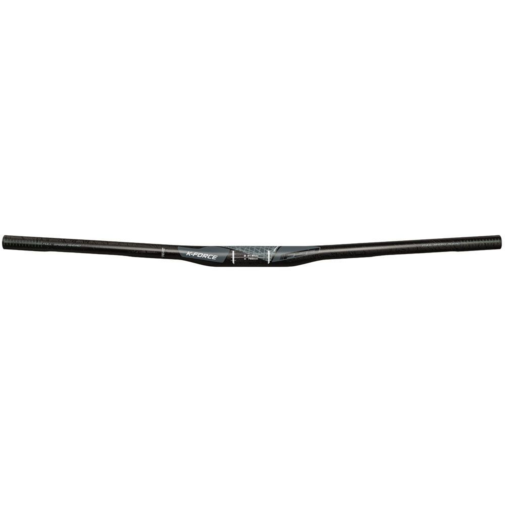Руль MTB FSA SL-K Carbon flat 740 mm черн./сер.