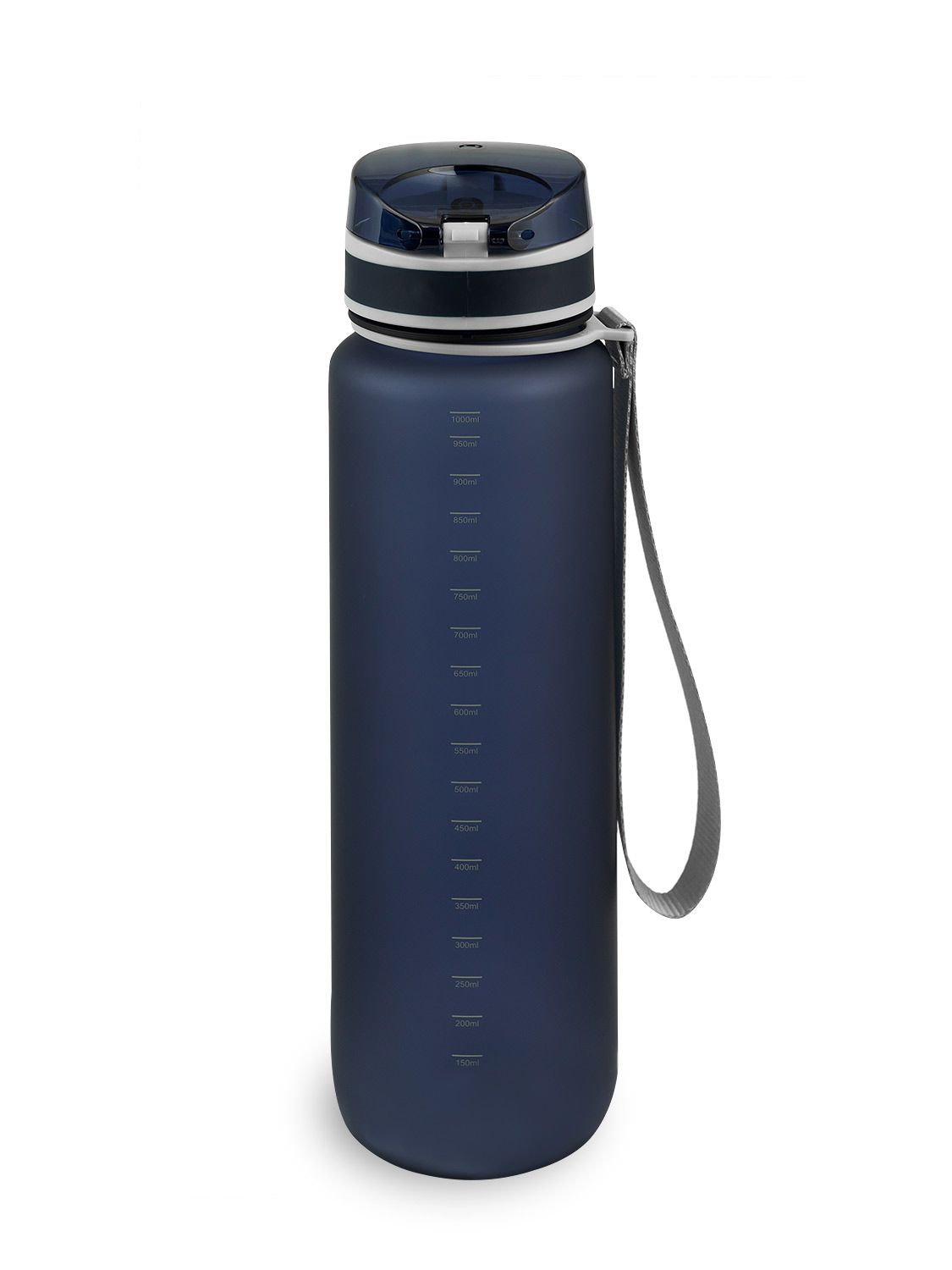 Бутылка тритановая  1000 мл, с ситечком (Синий)