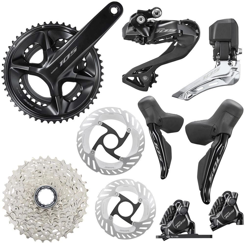 Группа Shimano 105 Di2 Disc 7170 DI2 L172 52-36 11-34 12 ск.