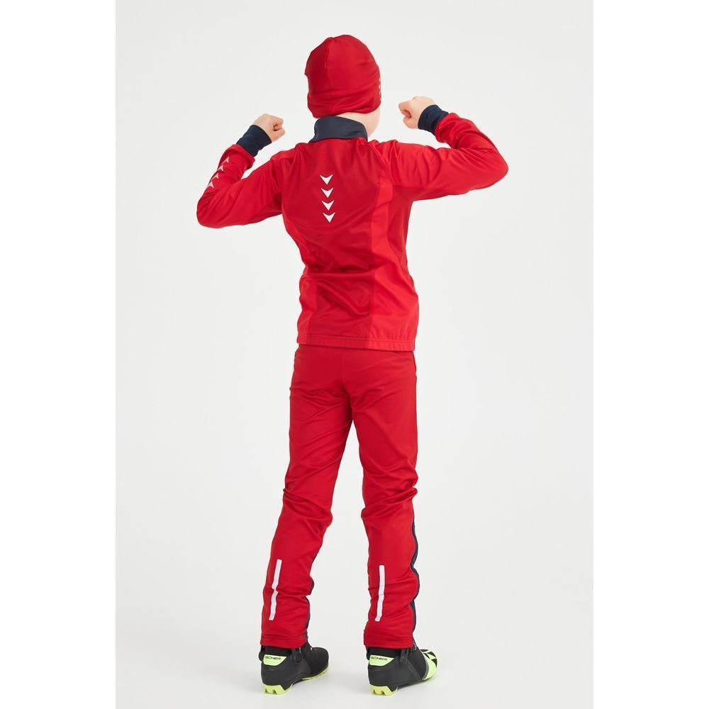 Куртка разминочная BIVIUM Баланс детск. (128-134, 0504 Красный/синий)