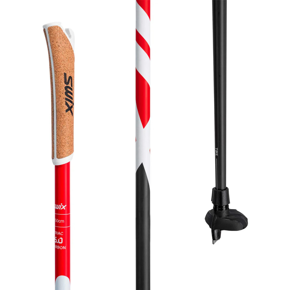 Палки лыжные SWIX Triac 5.0 Aero c темляками