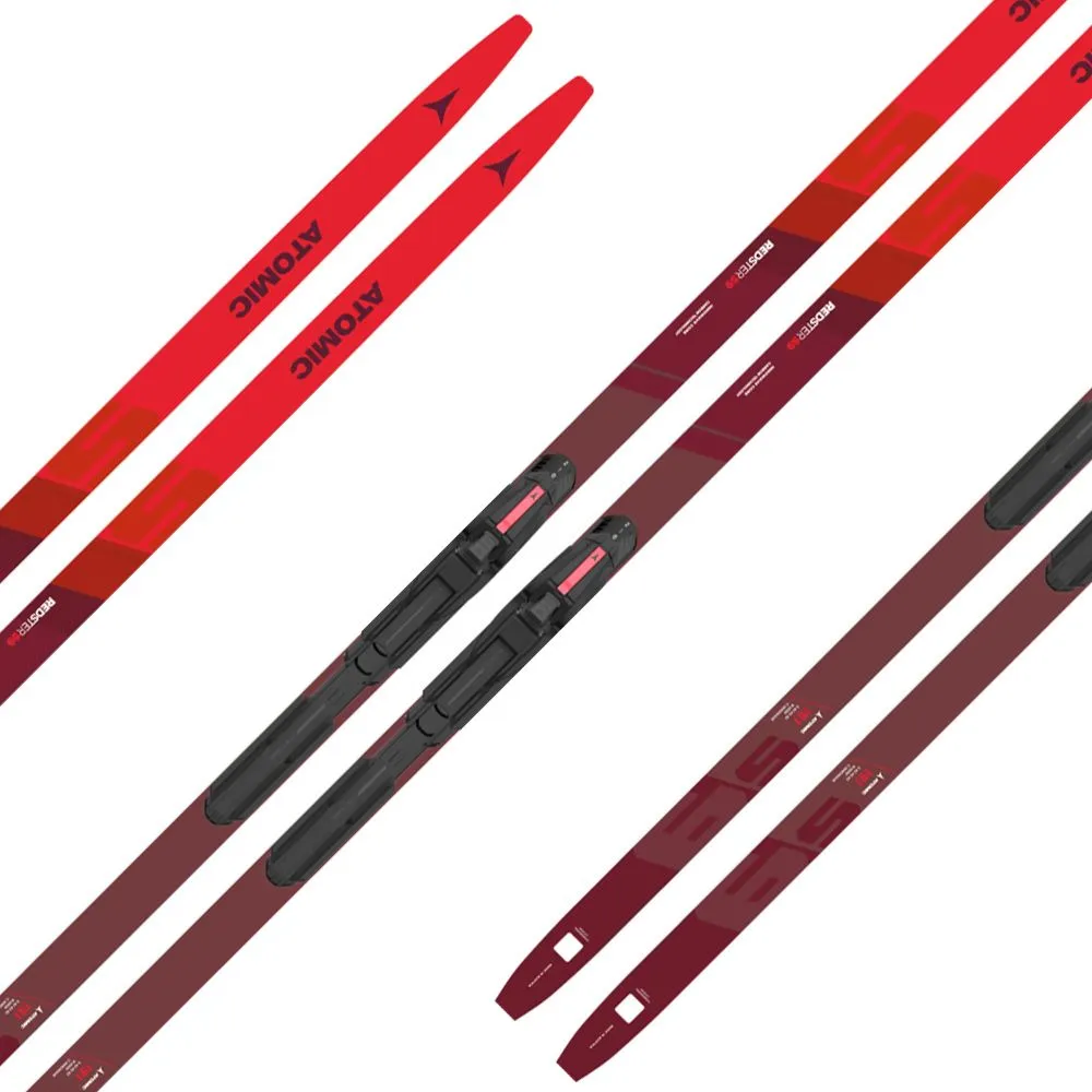 Лыжи ATOMIC REDSTER S9 CARBON SK JR + крепления
