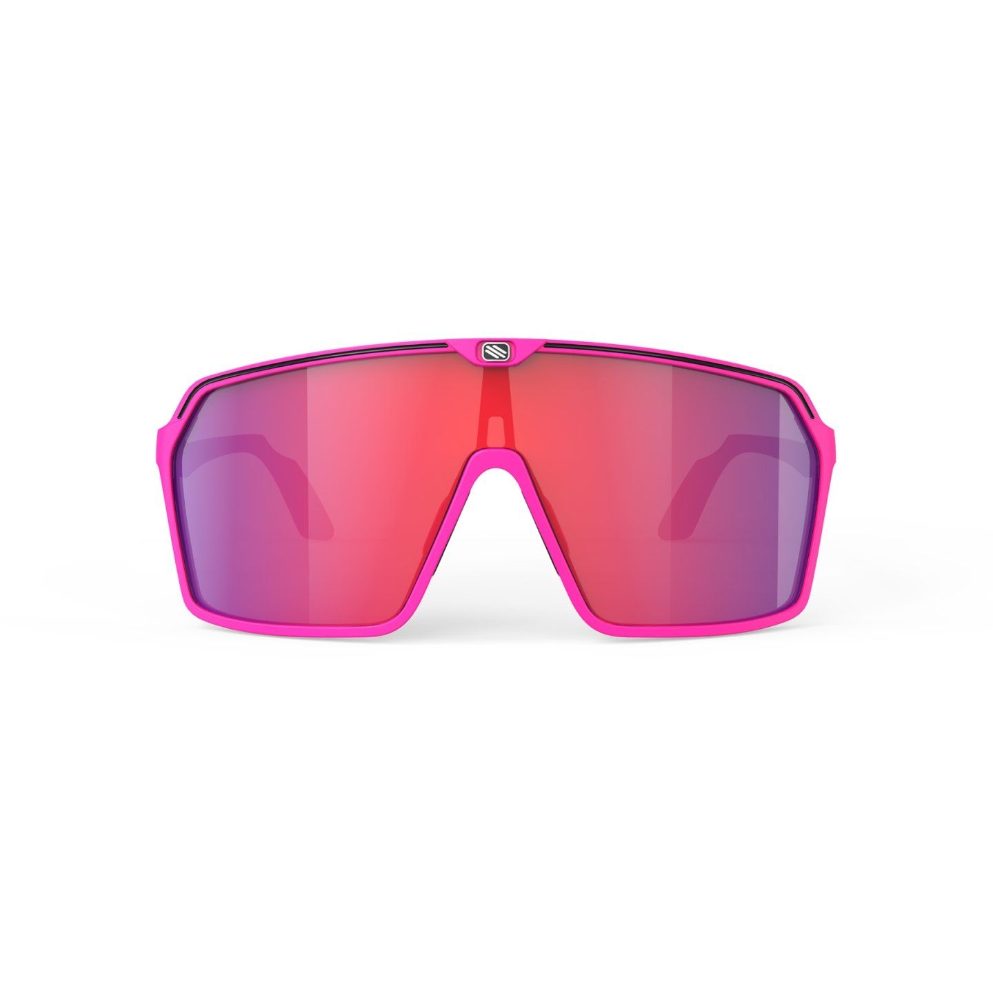 Очки Rudy Project SPINSHIELD Pink Fluo/Black Matt - Multilaser Red