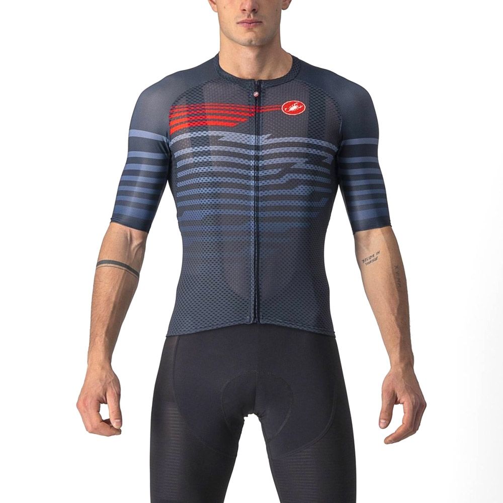 Майка кор.рукав Castelli CLIMBER'S 3.0 SL (414, L, Темно-синий)