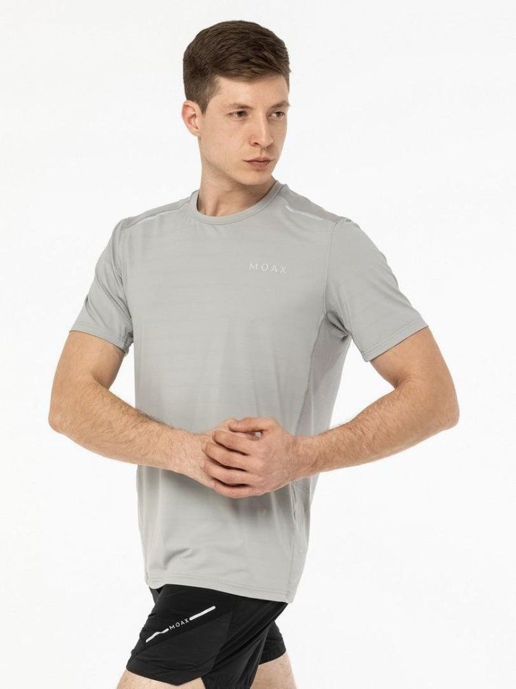 Футболка MOAX Flame мужск. (L, 11200  Серый меланж)