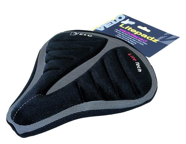 Чехол на седло VELO Lite Tech гелевый анатомический большой