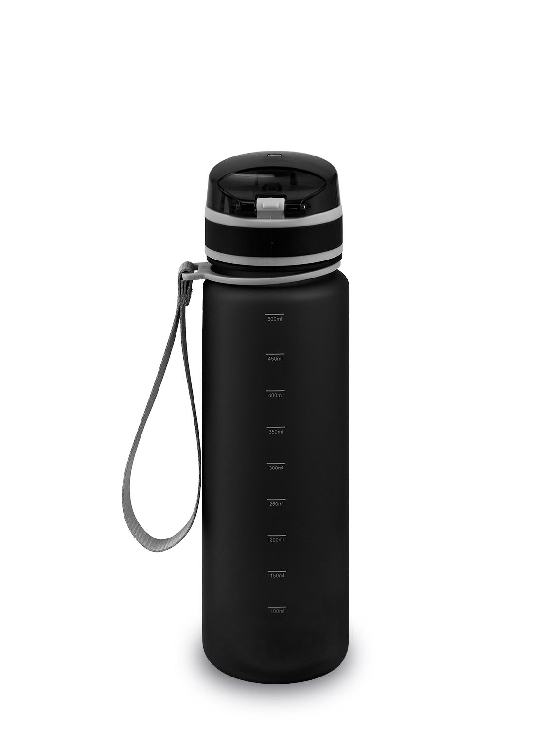 Бутылка тритановая  500 мл, с ситечком (Черный)