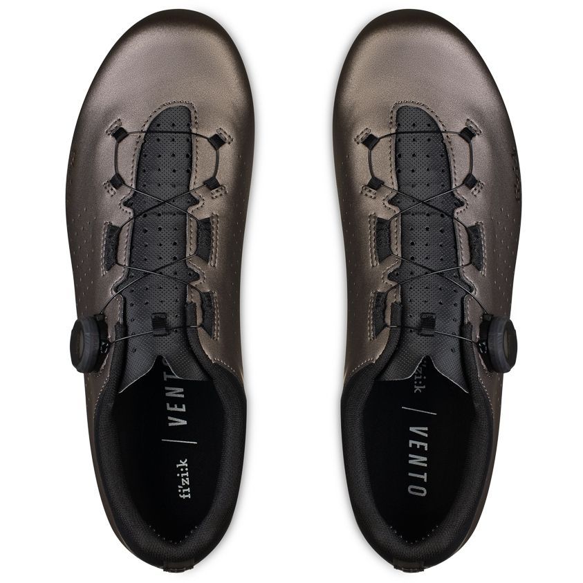 Велотуфли Fizik VENTO OMNA (37, Металлик/черный)