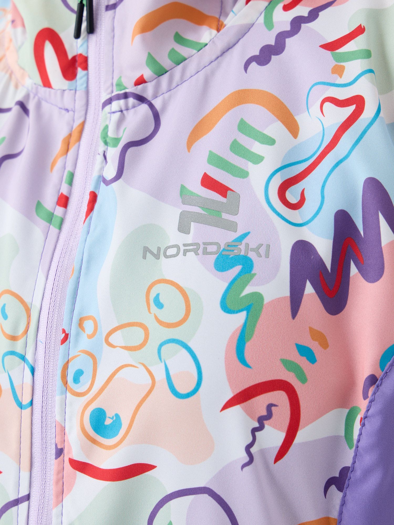 Ветровка Nordski Run  Marathon (женская) (M, 733 Пурпурный)