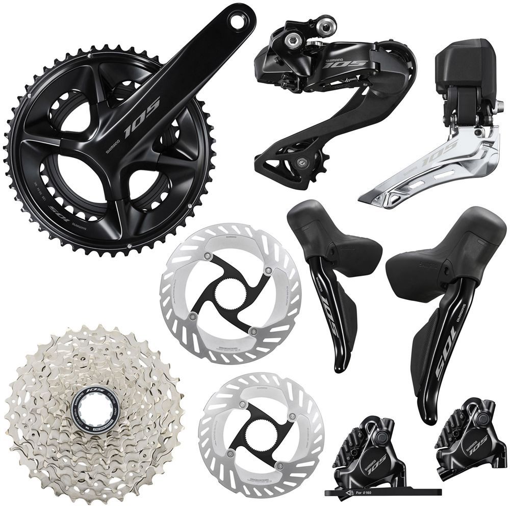 Группа Shimano 105 Di2 Disc 7170 DI2 L175 50-34 11-34 12 ск.