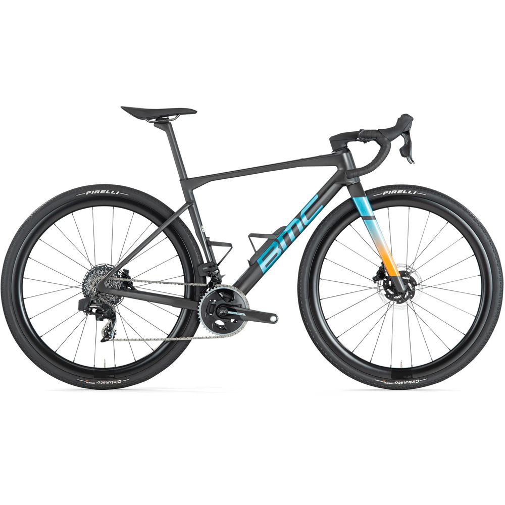 Велосипед gravel BMC Kaius 01 TWO Force AXS Wide 2x12 Carbon/Blue/Orange