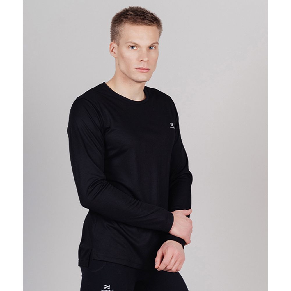 Лонгслив Nordski Training (2XL, 100 Черный)