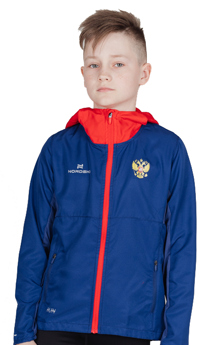 Ветровка Nordski Jr.Run (140, 797 patriot)