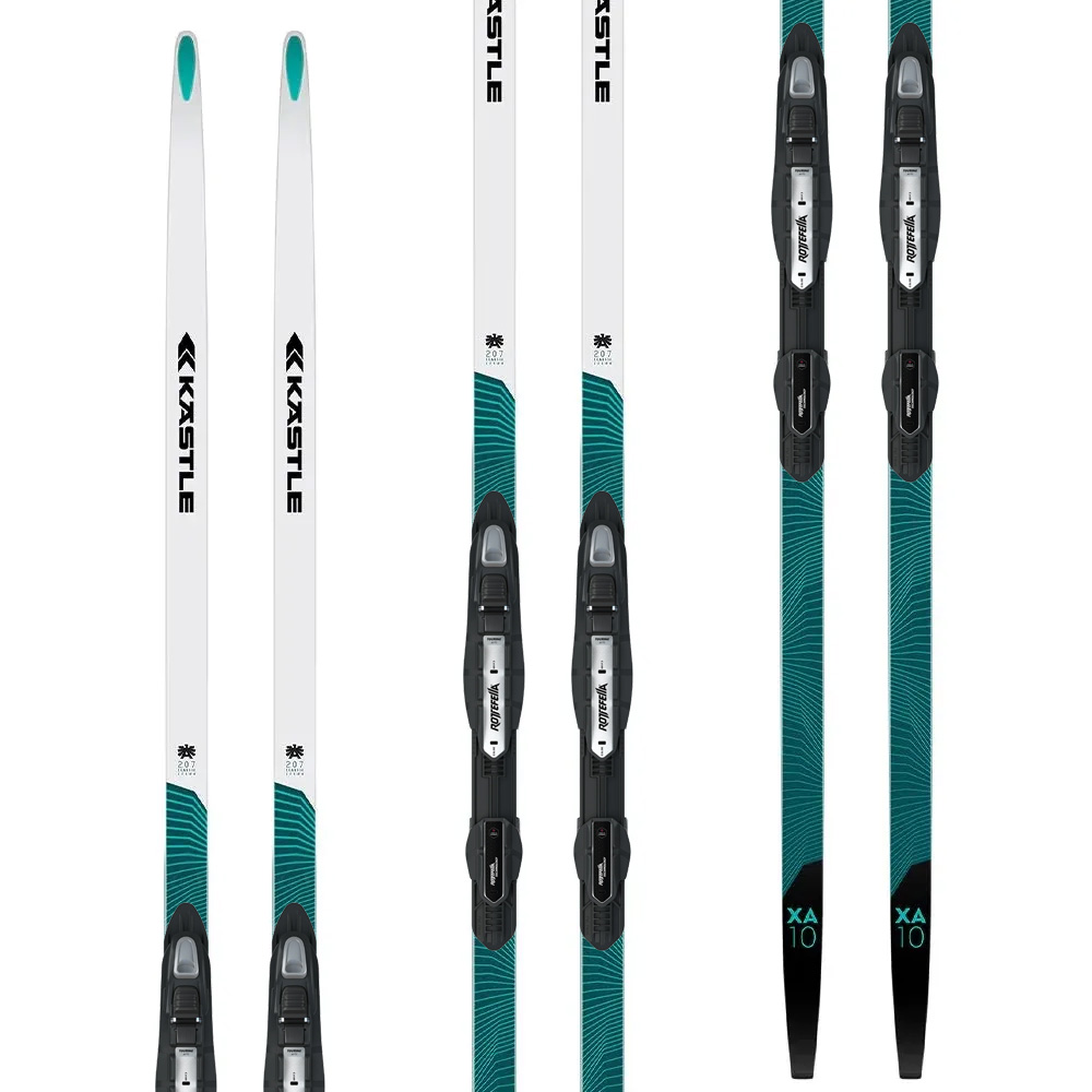 Лыжи KASTLE XA10 Classic Skin + крепления Touring Auto